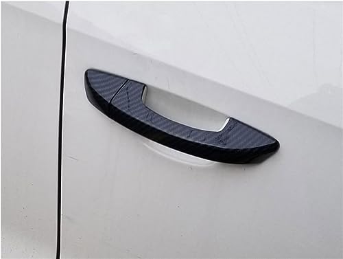 Poignées de porte Skoda Superb rayées solution chrome noir - 3