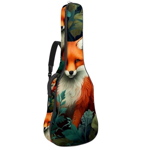 Sac pour guitare étanche housse guitare acoustique 41 pouces compartiment poches