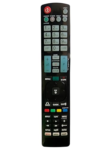 Image of Upix Bluray LCD /LED Remote No. URC78, Compatible /Replacement for LG 3D Bluray LCD /LED (Exactly Same Remote Will Only Work)