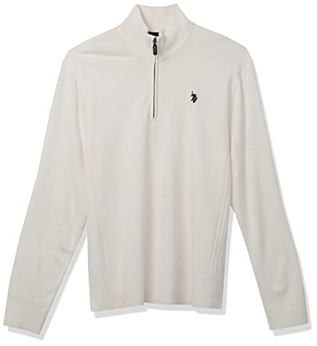 U.S. Polo Assn. Men's Solid Half-Zip Sweater