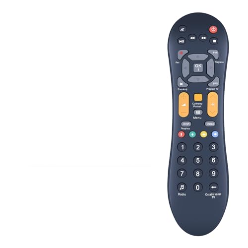 Télécommande pour décodeur HD 7000 HD6000 HD5000 de remplacement noir