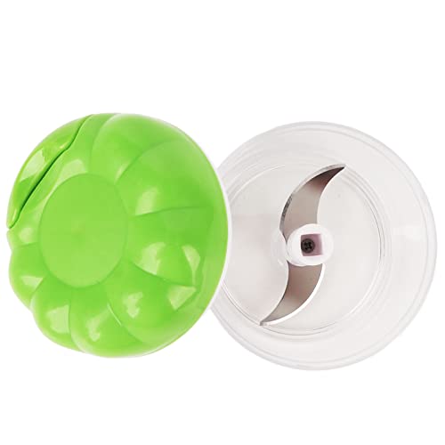 Garlic Chopper Manual Mini Multipurpose Transparent Garlic Mincer with Drawstring for Kitchen Blue (Green)