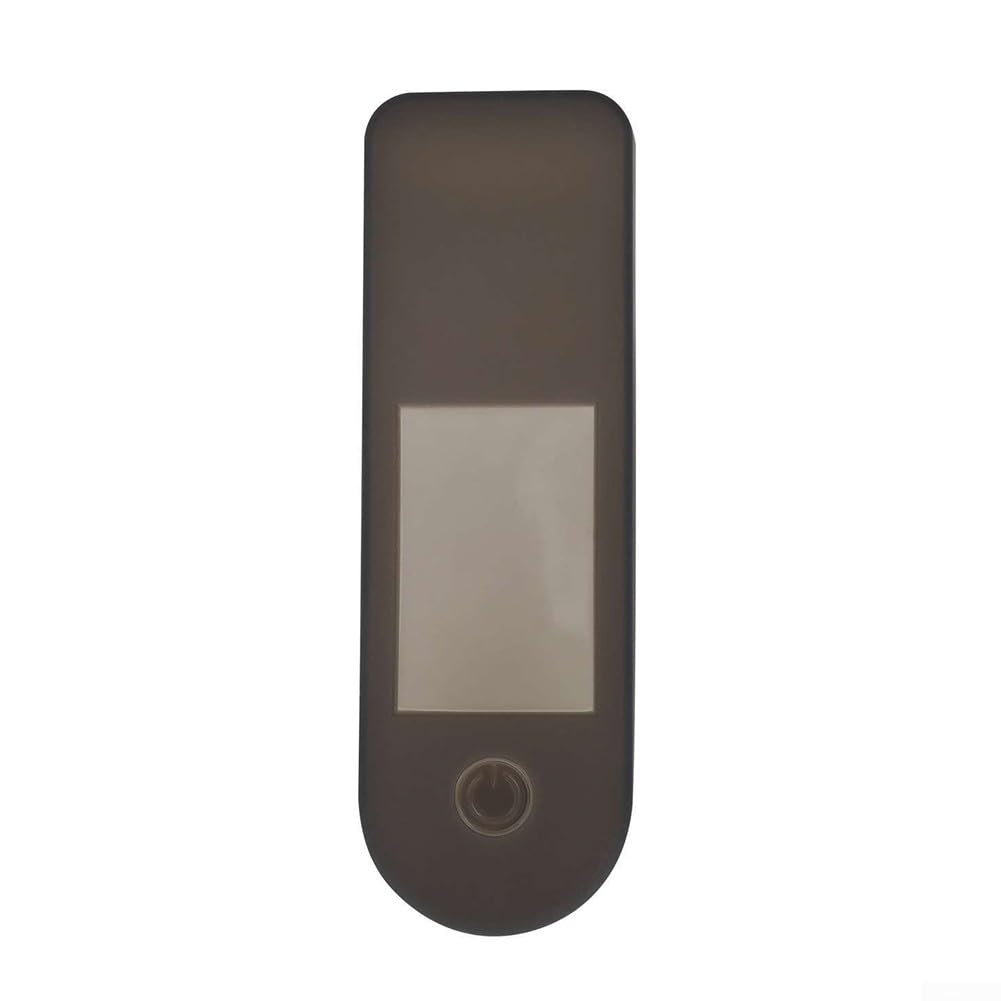 Funda protectora de silicona para Xiaomi 4 Pro/5/5 Pro/5 Max, pantalla de scooter eléctrico, impermeable, a prueba de golpes, color negro o rojo (negro)