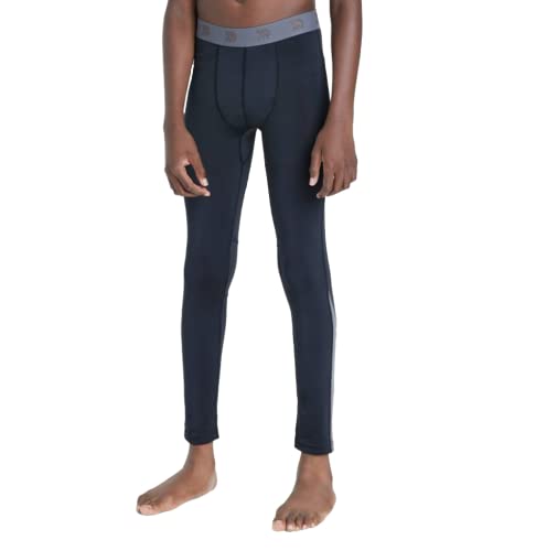 All in Motion Boys' Fitted Performance Tights - (Black, X-Small)