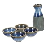Saki-tassen – keramikmaterial und tassen im japanischen stil
