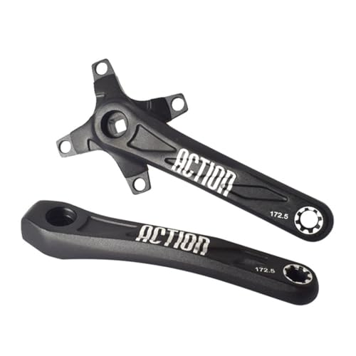 スクエアホール自転車クランクセット アルミ合金 マウンテンバイククランクセット 7/8/9/10/11スピードクランクセット サイクリングアクセサリー