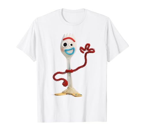 Toy Story 4 Forky T-Shirt, Men, White, 3X-Large