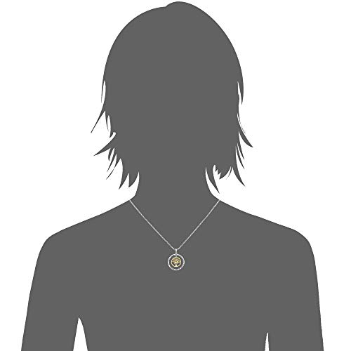 LOVORDS Collana Donna Incisa Argento Sterling 925