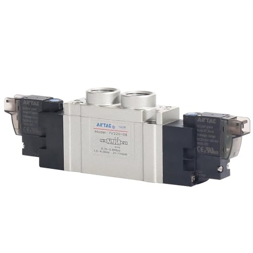Electroválvula de cinco vías 7V12006A050 de dos posiciones para control neumático estable 3
