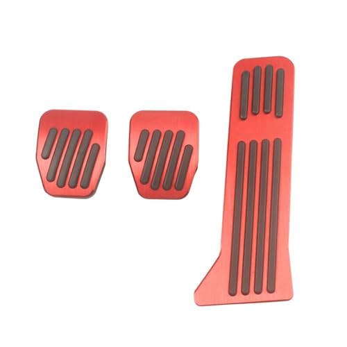 Compatible For Mazda 2 3 6 Dome BM GL GJ CX-5 CX5 KE KF CX3 CX7 CX8 CX9 Car Accelerator Footrest Brake Clutch Pedal Pad Cover Accessories(MT 3pcs)