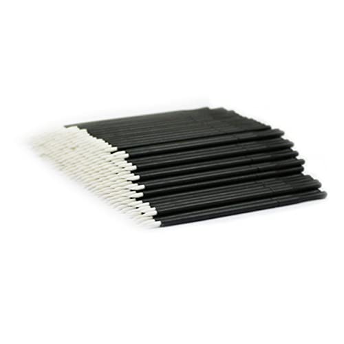 Mikinona 使い捨てアイライナー リップスティック スティック アプリケーター 多目的メイクアップツール 100個