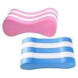 ELAYARD 2 Stück Eva Pull Buoy Bein Schwimmhilfe Schwimmbrett für Pooltraining Erwachsene Anfänger Schwimmtraining Balance Stabilität Wasserübungen
