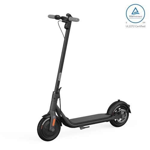 Segway Ninebot F25 Electric Kick Scooter, 300W Powerful Motor, 10-inch Pneumatic Tire, Foldable Commuter Electric Scooter for Adults, UL-2272 Certified