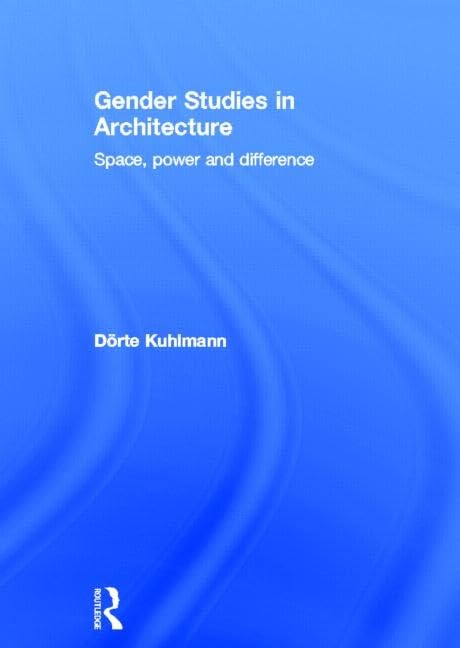 Gender Studies in Architecture Livre académique sur l'urbanisme