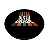 Zoom IMG-1 retro sixth grade teacher back Zoom IMG-1 retro sixth grade teacher back