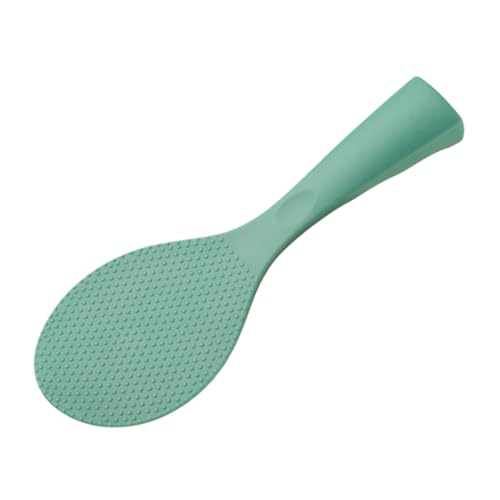 FUNOMOCYA Non-stick Rice Spoon Silicone Standing Comfortable to Hold Gentle on Cooked Rice Compact