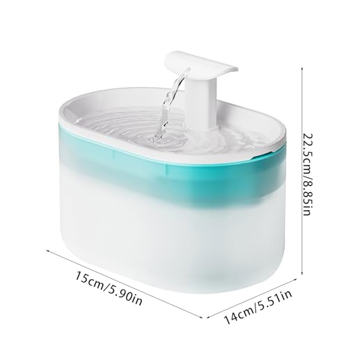 Fuente automática de agua para mascotas Adrosstoller miniatura 3