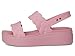 Crocs Women's Brooklyn Woven Low Wedge Sandals Rosett Woven 10 Medium