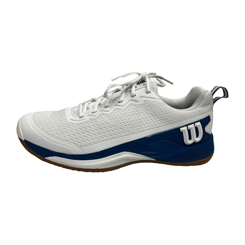 Image of Wilson Men's Rush Pro 4.5 White Deja Blue Gum 10.5 Medium
