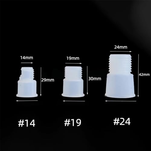 Fournitures de laboratoire bouchon gel caoutchouc 24#