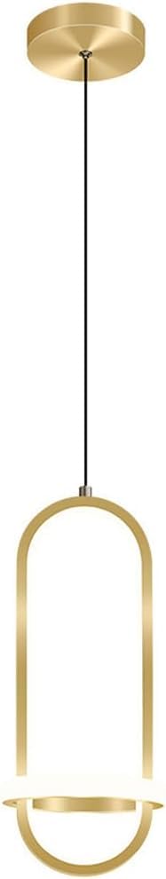 Lampe suspendue LED 21W moderne et minimaliste nordique pour salon et chambre
