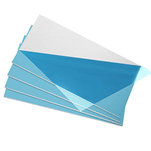 Image of DAJAVE 6061 6x12 Aluminum Sheet 1 /16 Inch Aluminum Plate, Thin Aluminums Sheet Metal 1.5mm Aluminums Metal Plate with Protective Film, Finely Polished and Deburred, for Crafting, Industry