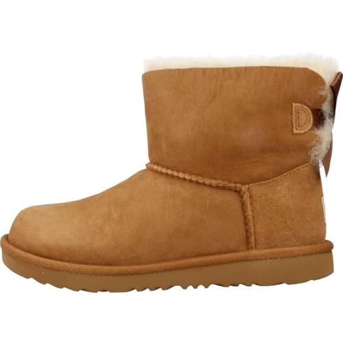 UGG MINI BAILEY BOW II Botte à enfiler Mixte enfant Chestnut 22 EU