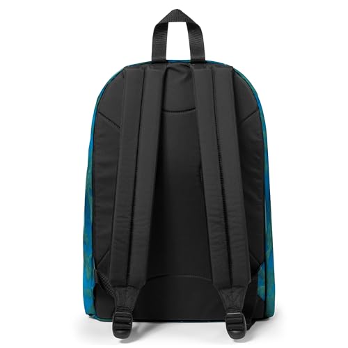 Image of EASTPAK Out Of Office - 31L Backpack with Dual Compartments, 14-inch Laptop Tablet Sleeve, Utility Pocket, Bottle Holder, Brize Tree Navy