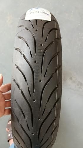 Image of Premium Sports Motorcycle Tyre, 130 /70R18, 63V, Tubeless, Sport Touring, specifically designed for RE 350 Interceptor 650, 3 Years Manufacturing Warranty (Manufacturing Date 2024)