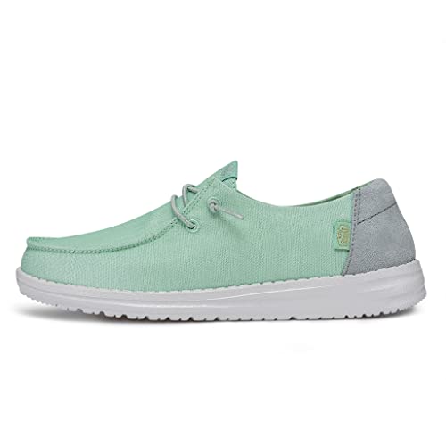 Image of HEYDUDE Women's Wendy Glitter Moon Stone Size 5 | Women's Shoes | Women's Slip On Shoes | Comfortable & Light-Weight