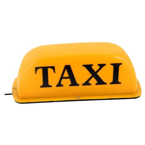 Lampe jaune pour toit de taxi ORFOFE plastique solide pour éviter les rayures