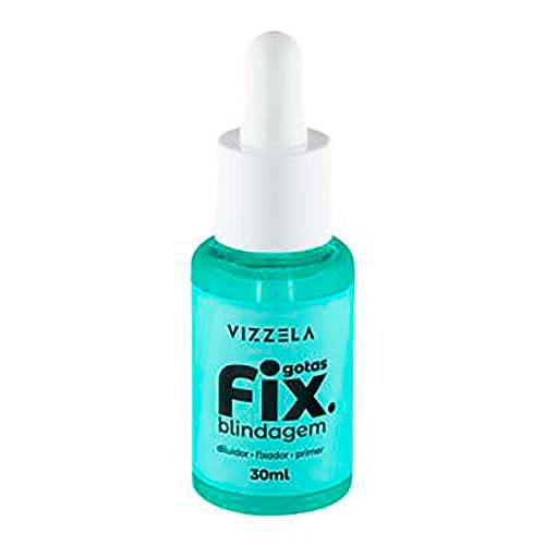 Gotas Fix Blindagem Diluidor Maquiagem Prova D'Água Vegano Original Vizzela