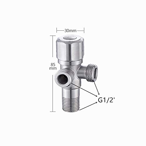 Vanne à angle de précision acier inoxydable 304 robinet d'arrêt haut de gamme