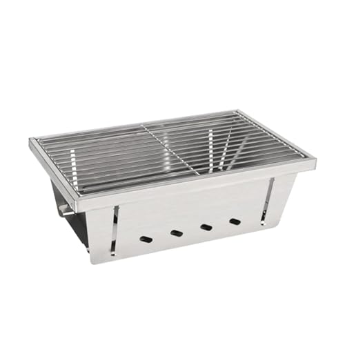 Barbacoa Portátil | Cocina Exterior Resistente Al Y Al Calor - Fogón para Exterior,Para Senderismo Balcón Jardín Viajes Picnic Y Fuegos