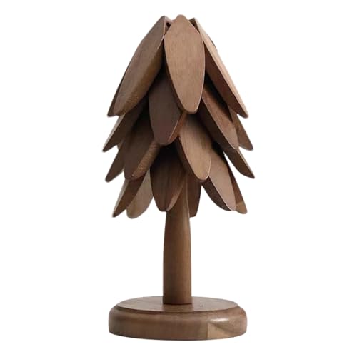 Sous-assiettes en bois forme d'arbre pour sublimer vos repas de famille - 7