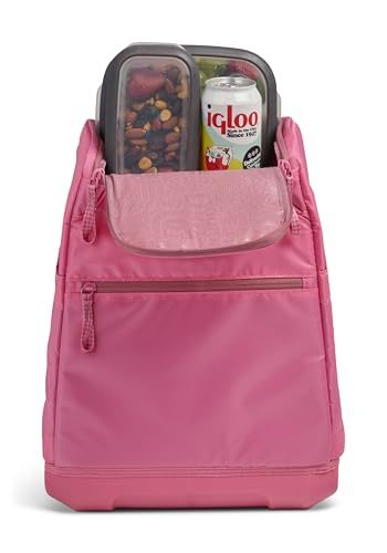 Image of Igloo Tag Along 12-Can Satchel Cooler | Insulated Cooler Bag with Sturdy EVA Base