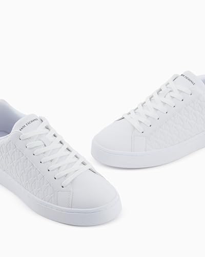 Image of Armani Exchange London Leather Sneakers | Casual Shoes