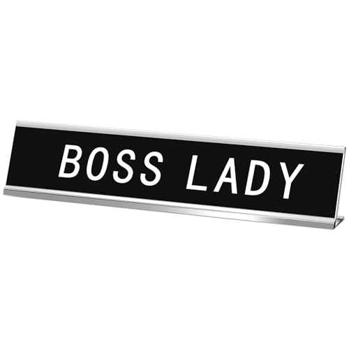 Menkxi Funny Desk Signs for Office