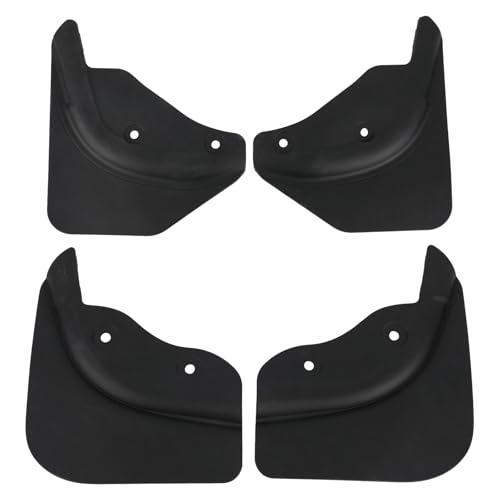 4pcs 2025-2026 Mud Flaps Compatible with Model Y, Front and Rear Mudguards with Pry Bar Manual & 20 Screws No Drilling Required All-Weather Splash Guards Paint Protection Body Kits Car Accessories