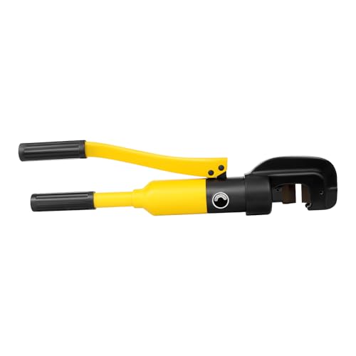 Cortador de refuerzo, 13 T, cortador hidráulico de acero de 4 a 22 mm, cortador manual de acero con caja de herramientas, 13 toneladas de fuerza de corte, para construcción, eléctrica y construcción