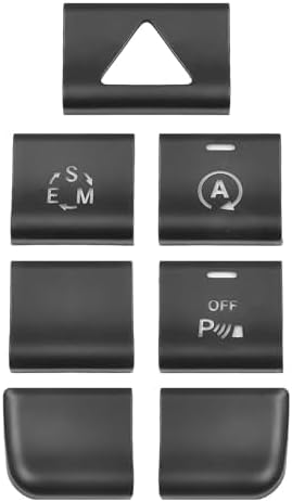 Car Air Conditioning Dash Button Sticker for Benz Classe B W246 2012 2013 2014 2015 2016 2017 2018 2019,Radio Dash Buttons Decal Replacement Stickers Auto Interior Accessories