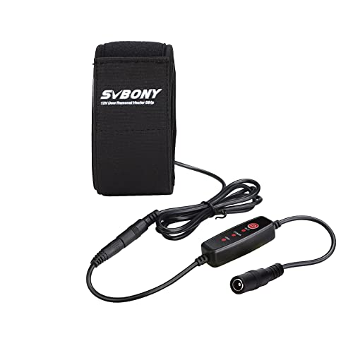 SVBONY SV192 Dew Heater Strip 480 mm Lens Heater Warmer for Telescope DSLR Camera Lens Outer Diameter Below 152mm