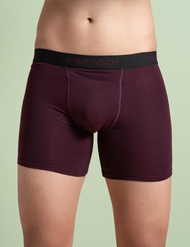 Image of DAMENSCH Mens Regular Fit Premium Cotton Blend Boxer Brief | Innerwear Men, Men Boxers, Underwear for Men, Shorts for Men, Inner for Men, Briefs for Men