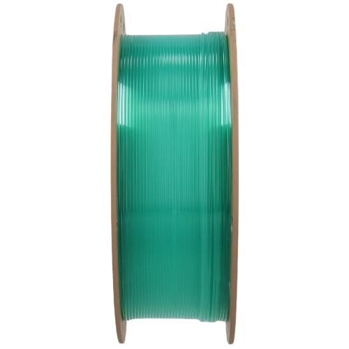 Image of Polymaker Panchroma Translucent PLA Filament 1.75mm, 1kg, Light Green | Neatly Wound, Semi Transparent PLA, Easy Print & Smooth Feeding, Compatible with Bambu Lab & Most 3D Printers