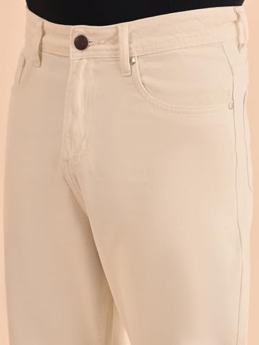 Image of Style Quotient Men Relaxed Fit High Rise Cotton Jeans