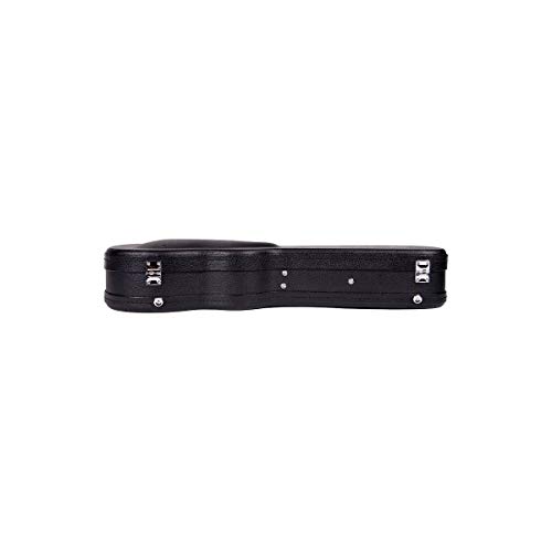 Kala BCC-AT Black Archtop Durable Concert Size Ukulele Hard Case Black - Les Beatles, Paul McCartney, John Lennon, RIngo Starr, George Harrison Kala BCC-AT Black Archtop Durable Concert Size Ukulele Hard Case Black – Image 6