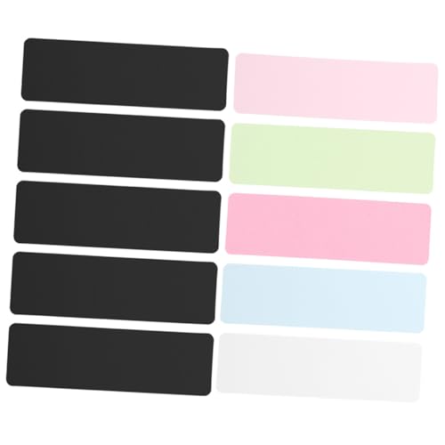 LOLIPPYY 100個 書き込み可能な手作りブックマークディスプレイカード クラフト紙製 スムーズで光沢のあるブックマークスリーブ 保護用パッ