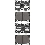 Brembo P50139 Low-Met Alloy Steel Front Disc Brake Pad Set MERCEDES-BENZ OE# A0004204900