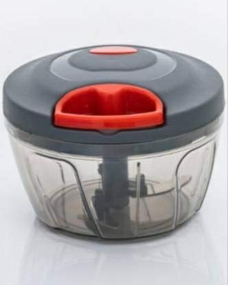 Altrex Tex Fab Vegetable Chopper, Cutter Set with Storage Lid for Kitchen, 3 Stainless Steel Blade (450 ML)