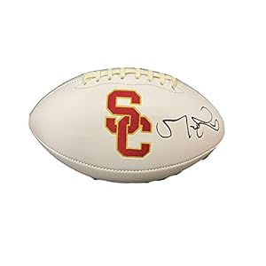 Matt Leinart Signed USC Southern California Trojans Logo Football JSA – Autographed College Footballs